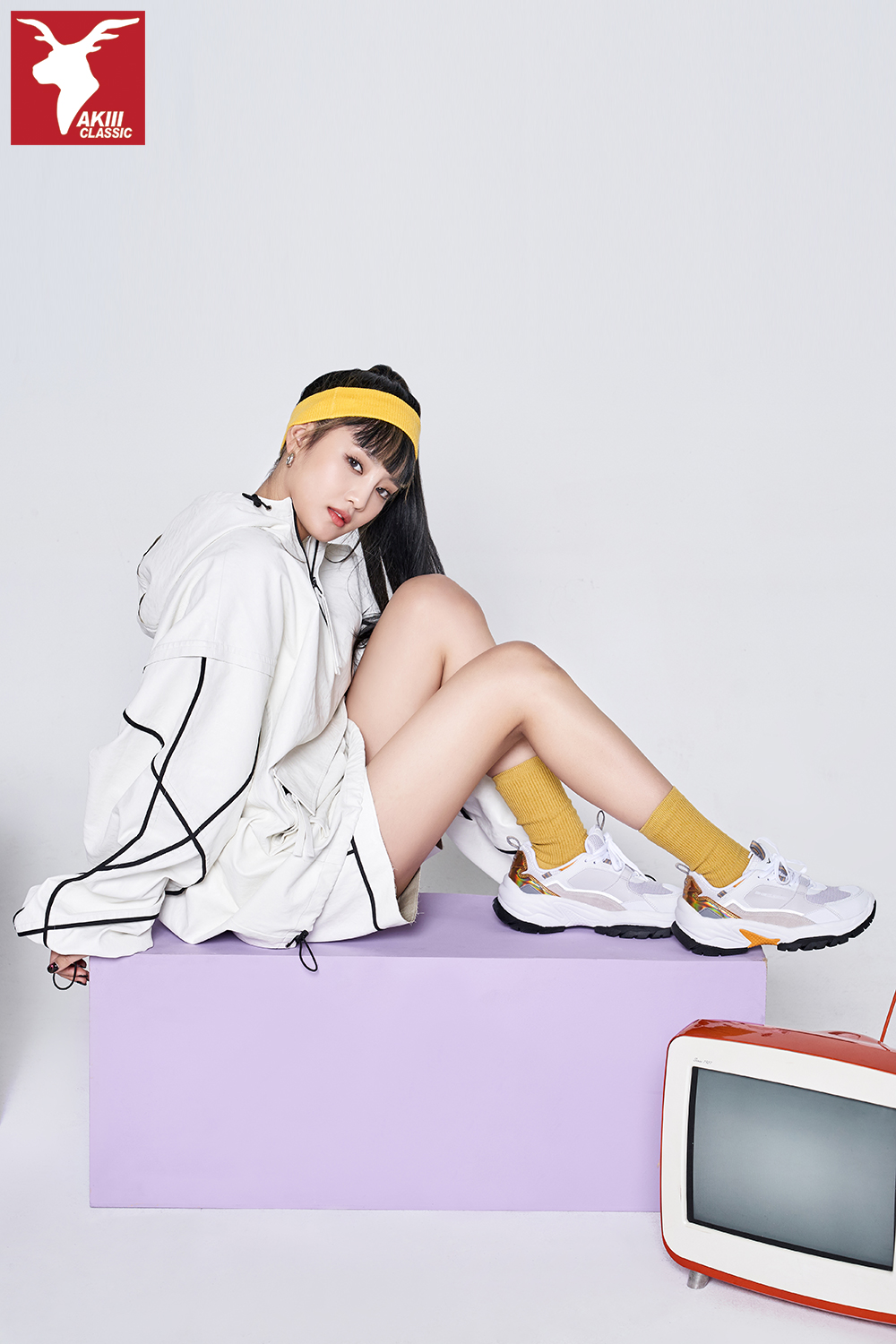 아키클래식 하이커 아이보리 골드